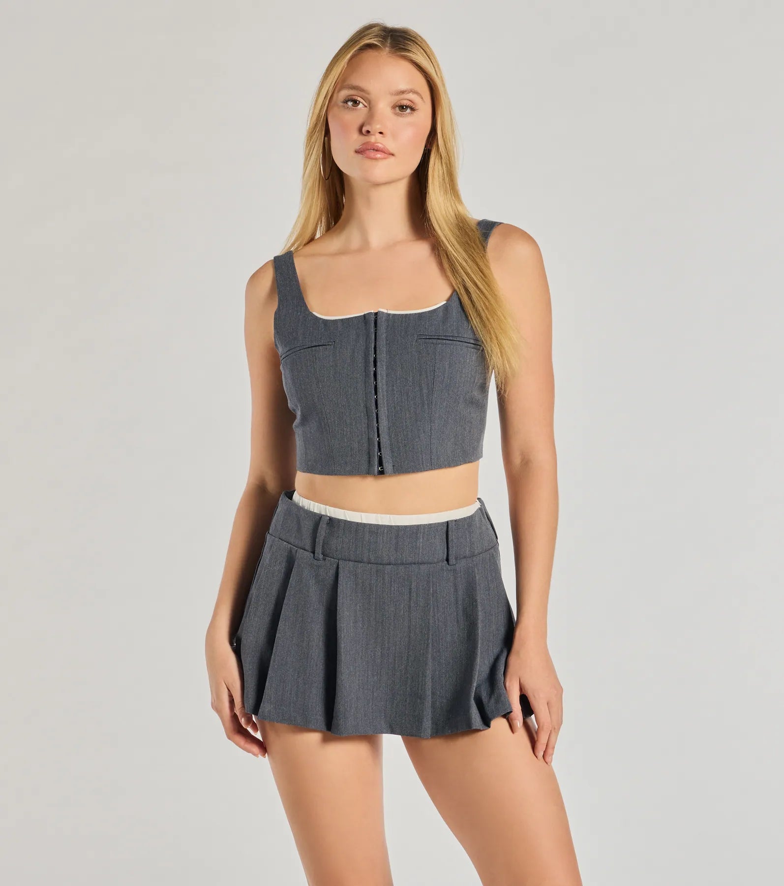 women's tops that offer a perfect blend of style, comfort, and affordabilityKeep It Casual Square Neck Cropped Tank Top