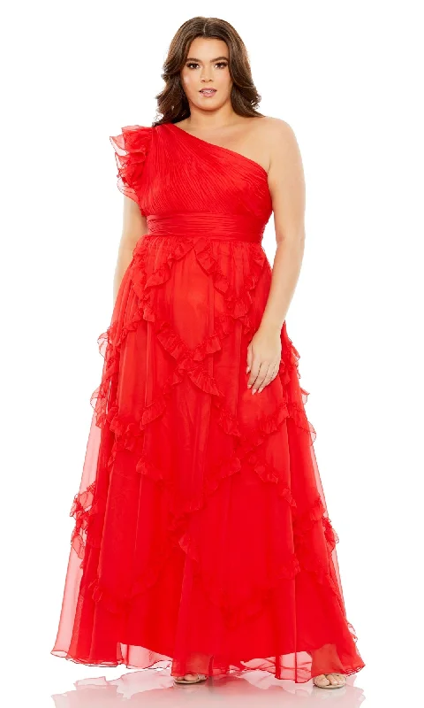 Formal Dress for Creative ThemesLong Plus-Size Formal Dress 68540 by Mac Duggal