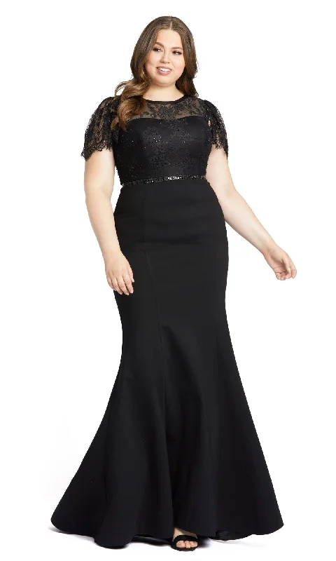 Formal Dress for Cultural ParadesLong Plus-Size Formal Dress 48984 by Mac Duggal