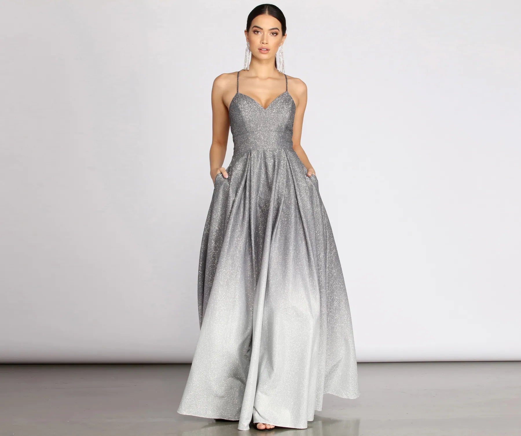 Formal Dress for Bar MitzvahsGemma Shine Ombre Tulle Gown