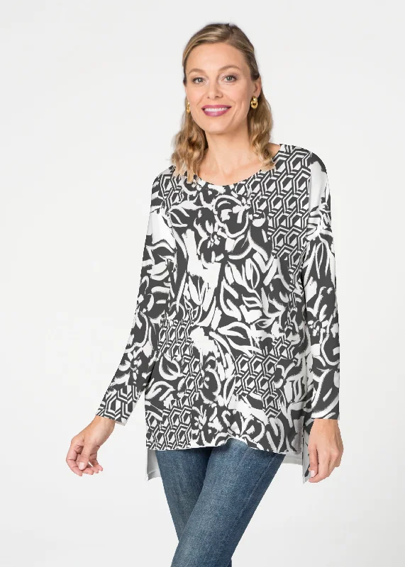 women's tops for those who refuse to compromise on styleBrookie Black (8177) Slouchy Butterknit Top