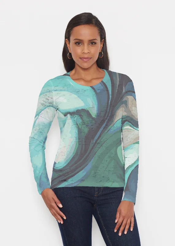 women's tops for those who seek both style and comfortStella (14313) ~ Signature Long Sleeve Crew Shirt