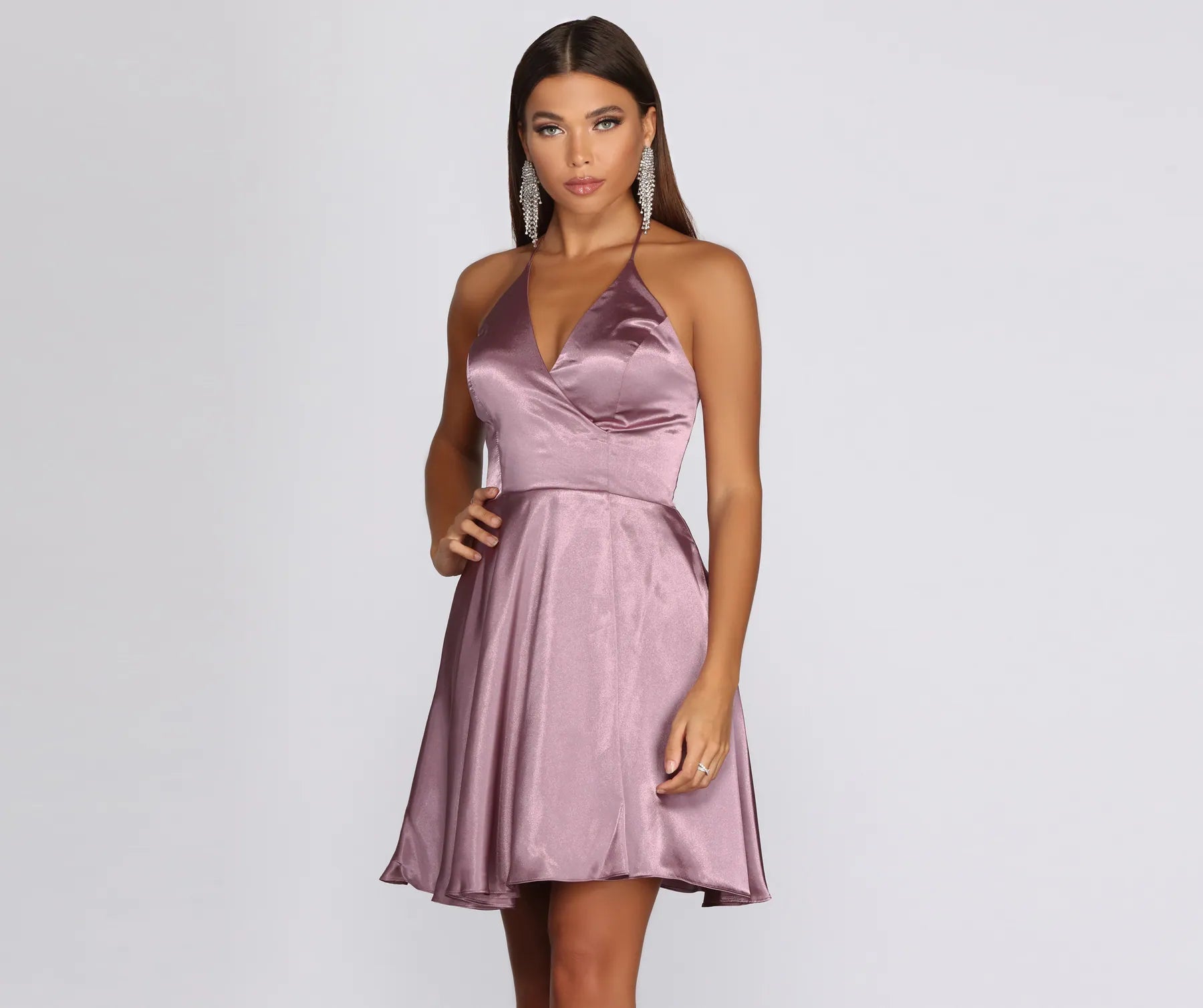 Formal Dress for International EventsSandy Halter Formal Dress