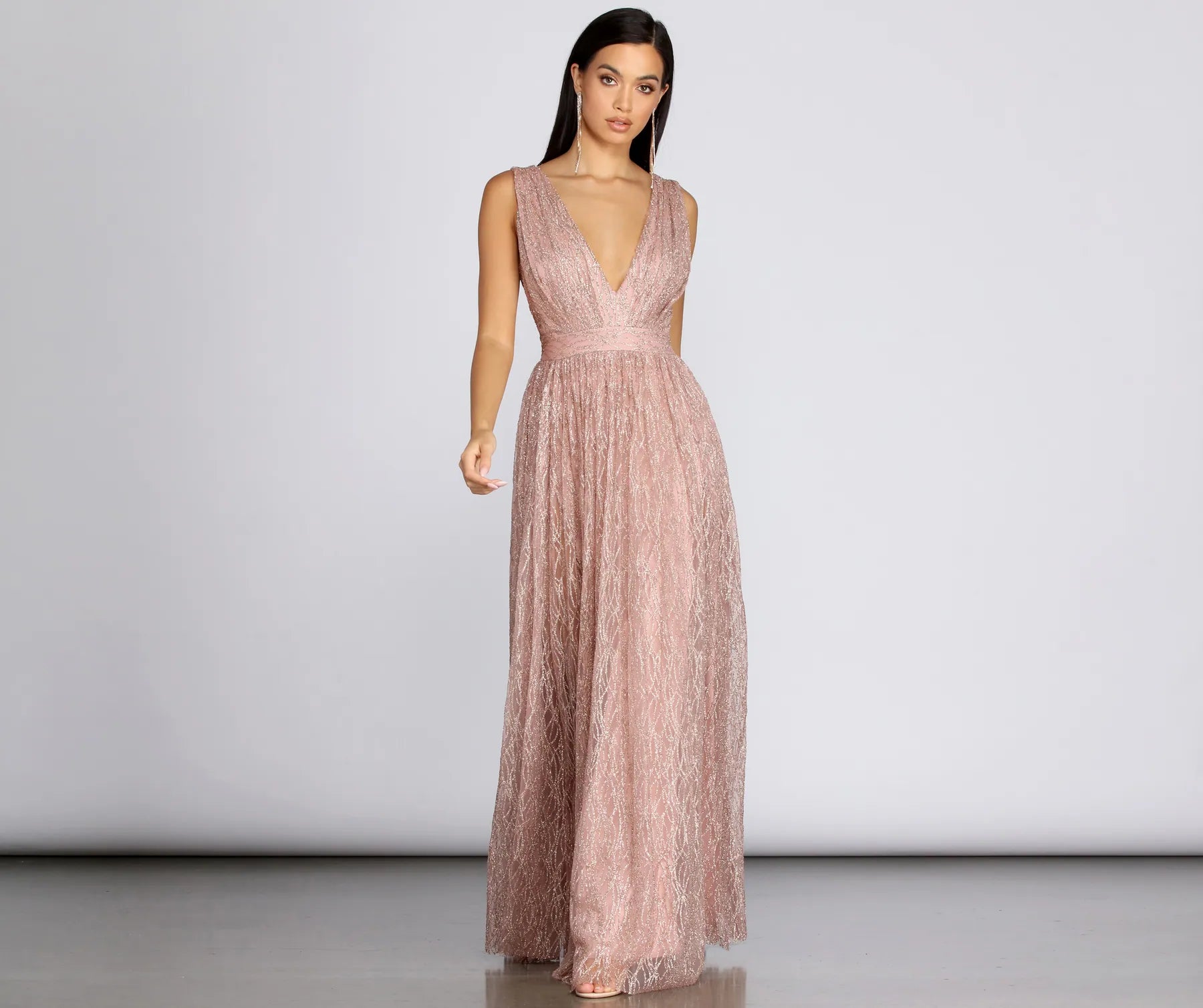 Formal Dress for Small WeddingsRosaleen Glitter Gown