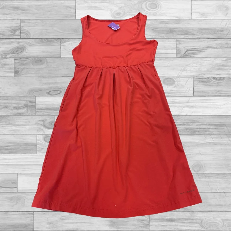 Prom DressDress Casual Short By Columbia In Orange, Size: S