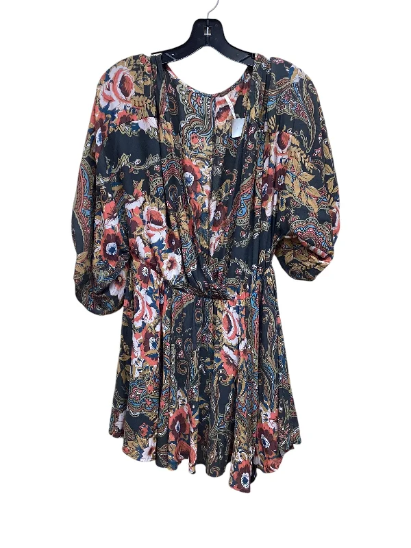 women's cold-shoulder dressesDress Casual Short By Free People In Floral Print, Size: Xs